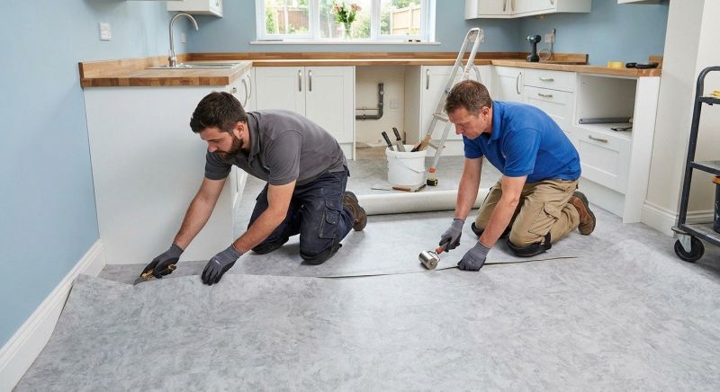 Sheet Linoleum Installation in Beasley, TX
