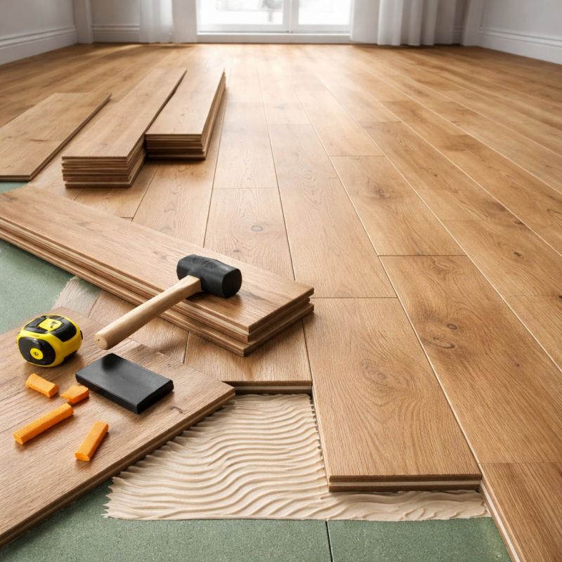 Engineered Wood Installation in Richmond, TX