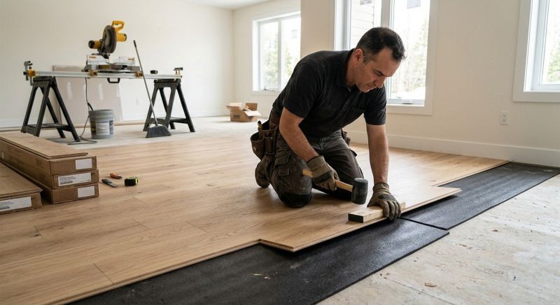 Engineered Wood Installation in Richmond, TX