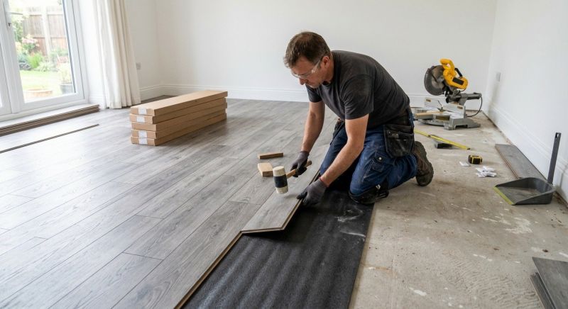 Laminate Floor Installation in Houston, TX