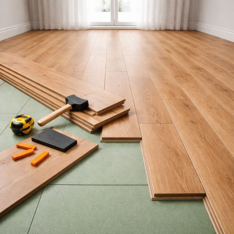 Laminate Floor Installation in Katy, TX