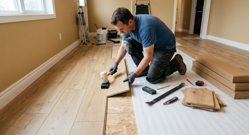 Laminate Floor Installation in Rosenberg, TX