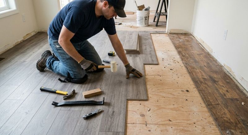 Laminate Floor Replacement in Beasley, TX