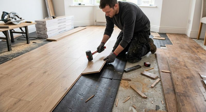 Laminate Floor Replacement in Richmond, TX
