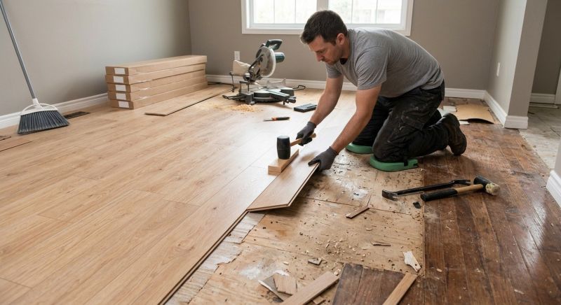 Laminate Floor Replacement in Richmond, TX