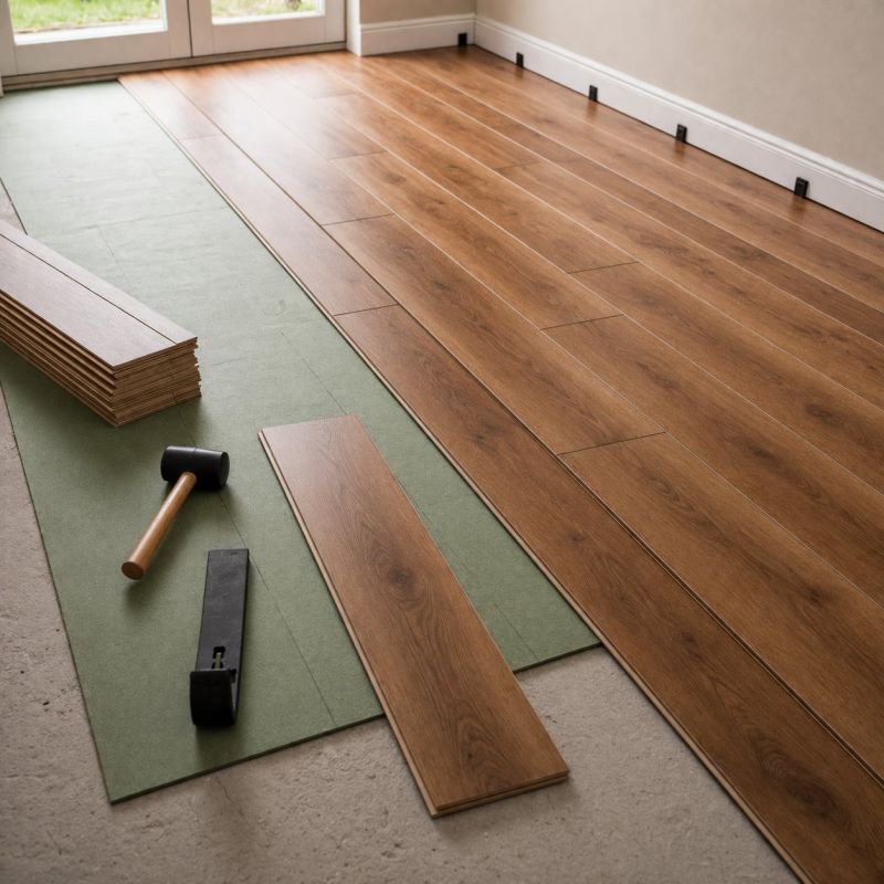 Laminate Floor Replacement in Missouri City, TX