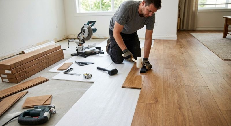 Laminate Floor Replacement in Sugar Land, TX