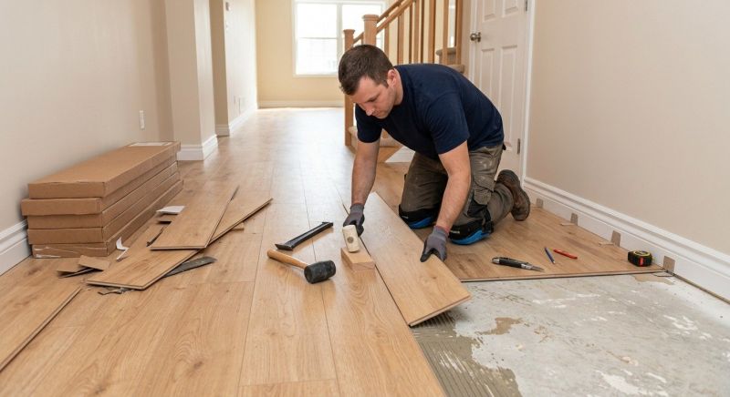 Laminate Floor Replacement in Wallis, TX
