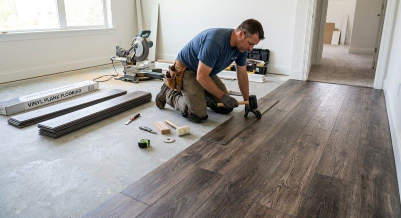 Linoleum Floor Installation in Richmond, TX