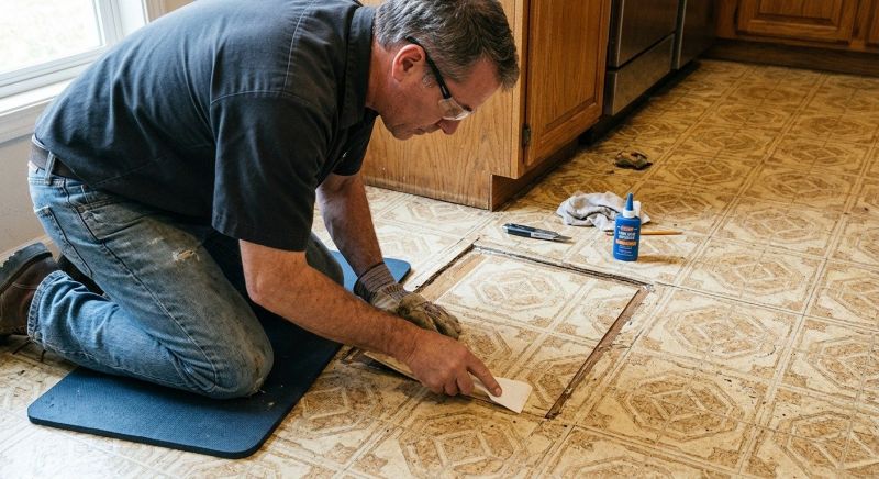 Linoleum Floor Installation in Missouri City, TX
