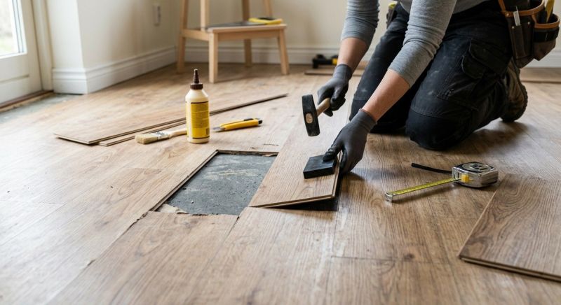 Linoleum Flooring Replacement in Richmond, TX