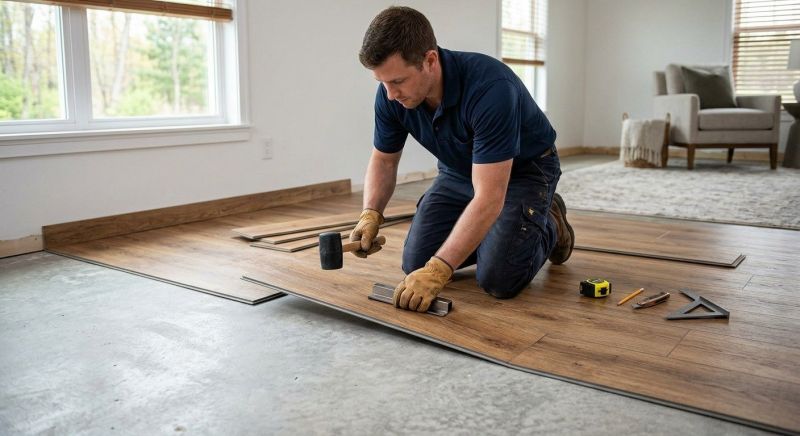 Luxury Vinyl Tile Installation in Richmond, TX
