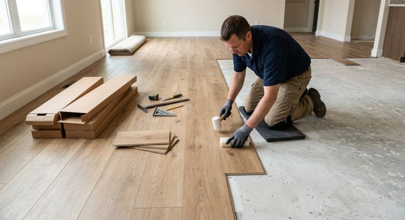 Luxury Vinyl Tile Installation in Wallis, TX