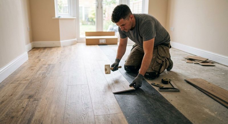 Lvt Flooring Installation in Guy, TX