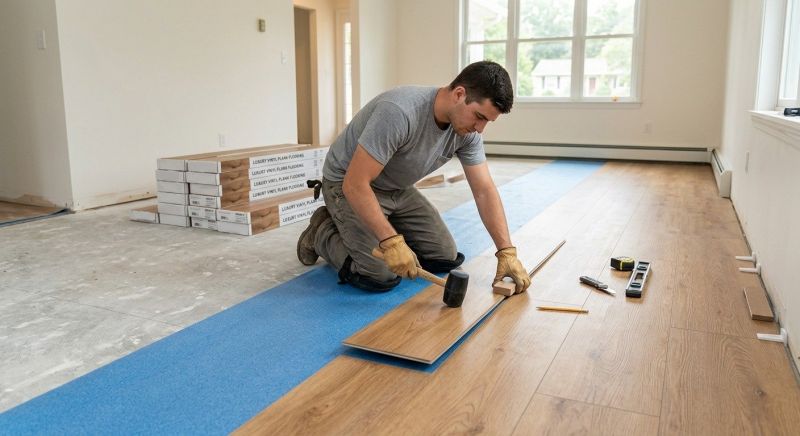 Lvt Flooring Installation in Katy, TX