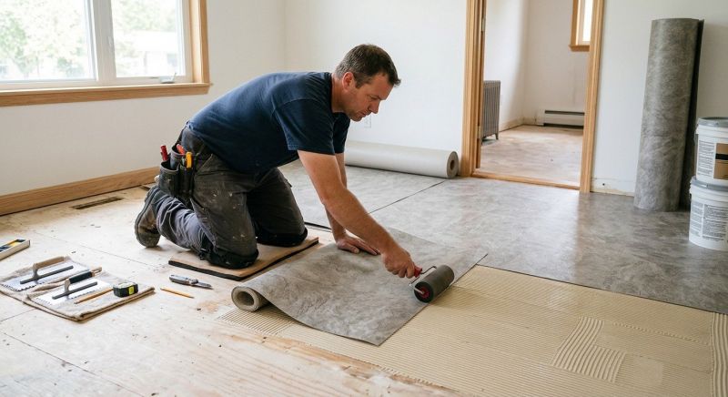 Sheet Flooring Installation in Fulshear, TX