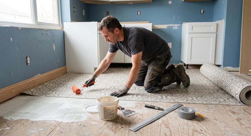 Sheet Flooring Installation in Needville, TX