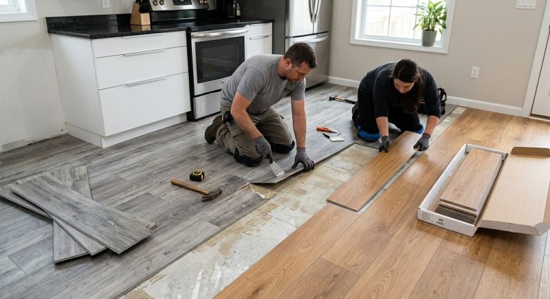Vinyl Floor Replacement in Richmond, TX