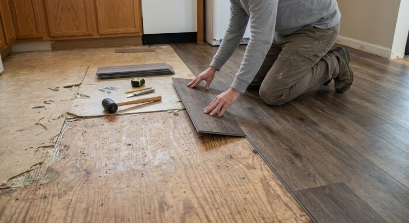 Vinyl Flooring Installation in Sugar Land, TX