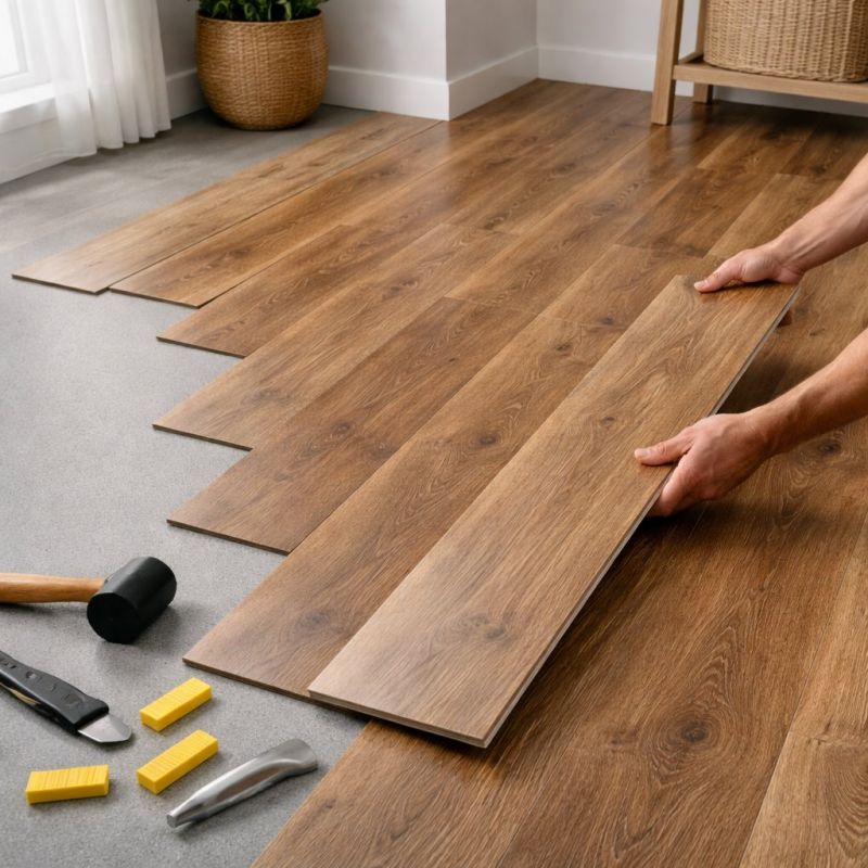 Vinyl Plank Floor Installation in Richmond, TX